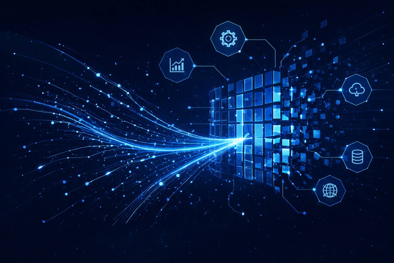digital transformation abstract